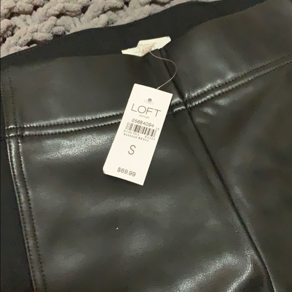 NWT Black Leather Leggings 🖤 - Picture 3 of 5
